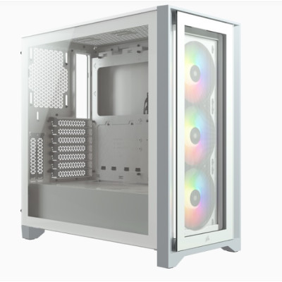 Corsair iCUE 4000X RGB Tempered Glass White (CC-9011205-WW)