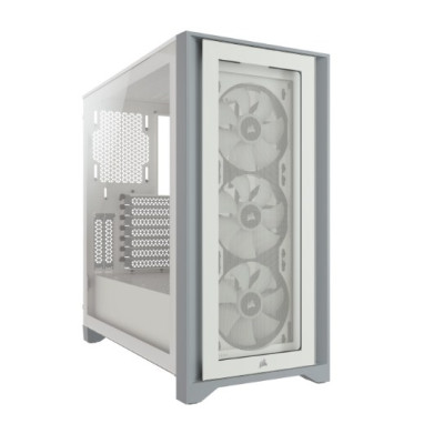 Corsair iCUE 4000X RGB Tempered Glass White (CC-9011205-WW)