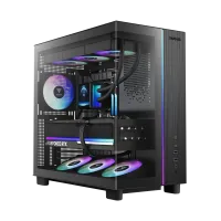 GAMDIAS ATLAS M4 Mid-Tower PC Case Black (4711514503791)