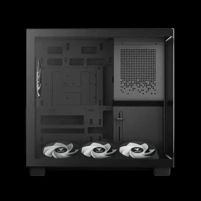 GAMDIAS ATLAS M4 Mid-Tower PC Case Black (4711514503791)