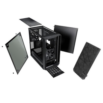 Fractal Design Meshify C Mini Dark TG (FD-CA-MESH-C-MINI-BKO-TGD)