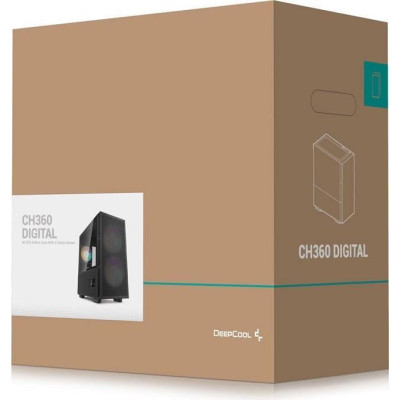 Deepcool CH360 Digital Black (R-CH360-BKAPE3D-G-1)