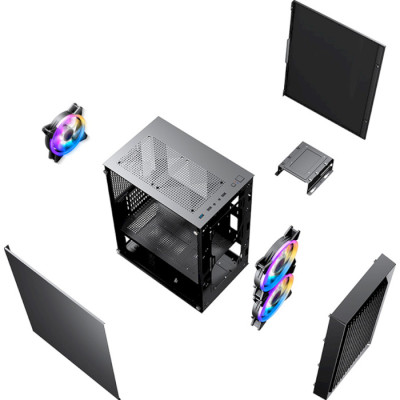 1stPlayer BS-2-3F1-BK Black