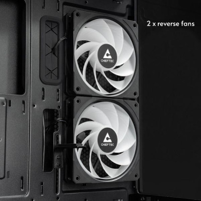 Chieftec VISTA Black (GT-01B-OP )