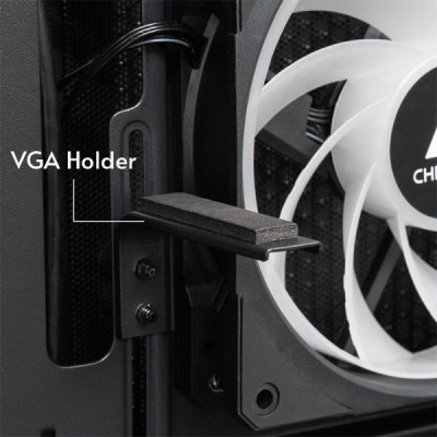 Chieftec VISTA Black (GT-01B-OP )