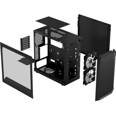 Fractal Design Focus 2 RGB TG ClearTint Black (FD-C-FOC2A-03)