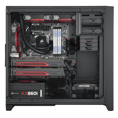 Корпус Corsair Obsidian 350D Windowed Black (CC-9011029-WW)