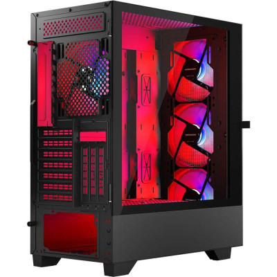 Modecom Siroco ARGB Flow Midi Black (AT-SIROCO-MG-10-00ARGB-00)