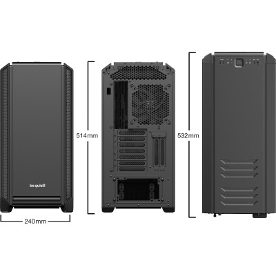 be quiet! Silent Base 601 Window Black (BGW26)