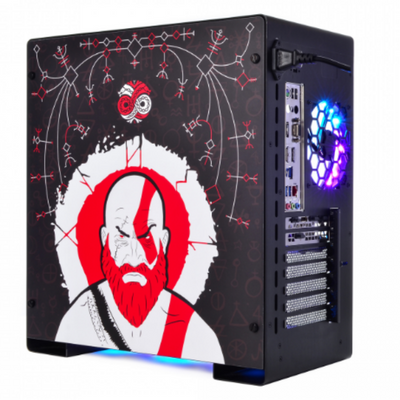 QUBE GRIFFIN Aluminum Black God Of War Black Printed (QBU5A_WBNU3PGOW)