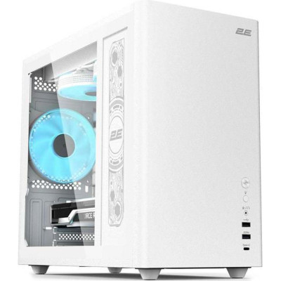 2E Credo Plus V350WG White with window (2E-V350WG)