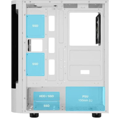 GAMDIAS TALOS E3 CG WH (4711514501209)