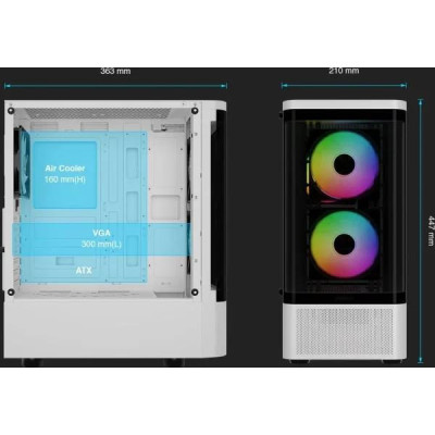 GAMDIAS TALOS E3 CG WH (4711514501209)