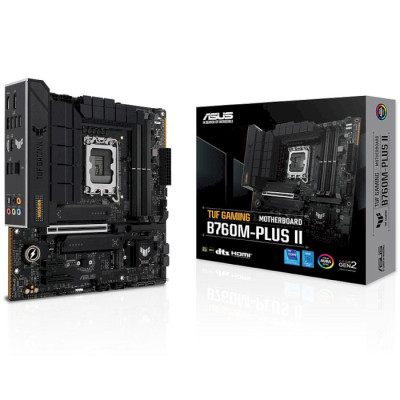 ASUS TUF GAMING B760M-PLUS II (90MB1HD0-M0EAY0) ASUS TUF GAMING B760M-PLUS II (90MB1HD0-M0EAY0)
