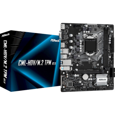 ASRock CML-HDV/M.2 TPM R2.0