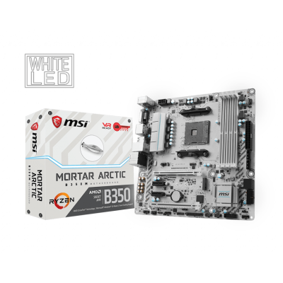MSI B350M MORTAR ARCTIC
