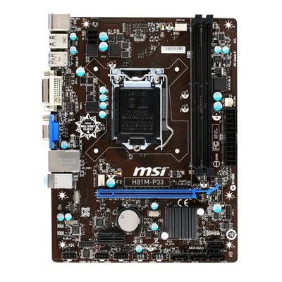 MSI H81M-P33 Б/У