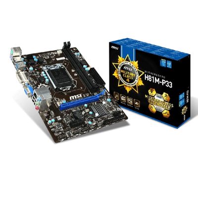 MSI H81M-P33 Б/У