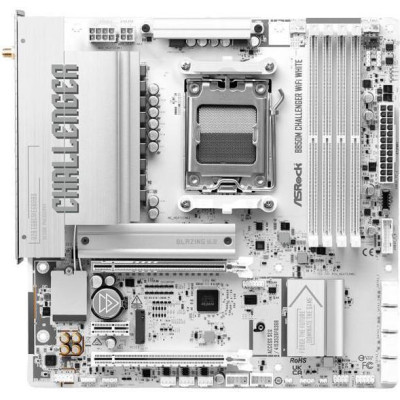 ASRock B850M Challenger WiFi White
