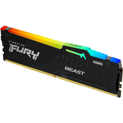 Kingston FURY 16 GB DDR5 4800 MHz Beast RGB (KF548C38BBA-16)