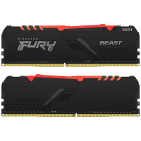 Kingston FURY 64 GB (2x32GB) DDR4 2666 MHz Beast RGB (KF426C16BBAK2/64)