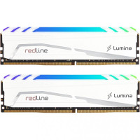 Mushkin 32 GB (2x16GB) DDR5 6400 MHz Redline Lumina RGB White (MLB5C640A77P16GX2)