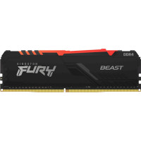 KINGSTON FURY Beast RGB DDR4 3200MHz 64GB Kit 4x16GB (KF432C16BBAK4/64)