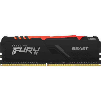 KINGSTON FURY Beast RGB DDR4 3200MHz 64GB Kit 4x16GB (KF432C16BBAK4/64)