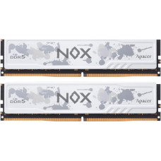 Apacer 32 GB (2x16GB) DDR5 5600 MHz Nox RGB Silver (AH5U32G56C522NWAA-2)