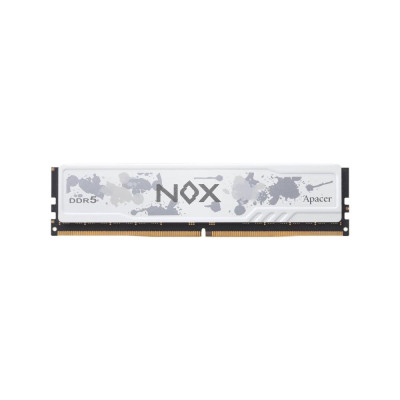 Apacer 32 GB (2x16GB) DDR5 5600 MHz Nox RGB Silver (AH5U32G56C522NWAA-2)