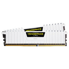Corsair 16 GB (2x8GB) DDR4 3000 MHz Vengeance LPX White (CMK16GX4M2D3000C16W)