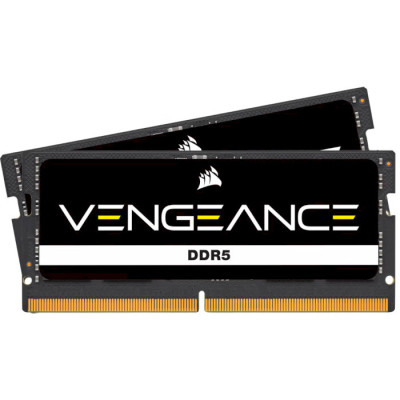 CORSAIR VENGEANCE DDR5 SODIMM 64GB (2x32GB) DDR5-4800 (PC5-38400) C40 1.1V,  0840006662044