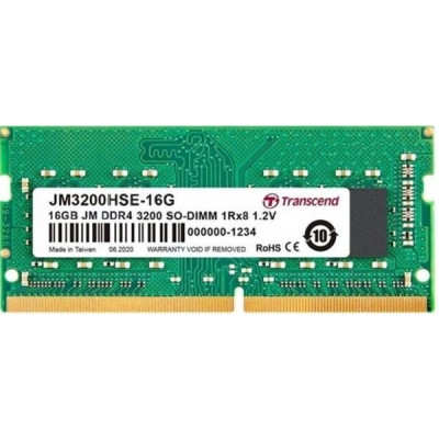 Transcend DDR4 3200 16GB SO-DIMM (JM3200HSE-16G)