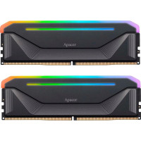 Apacer 32 GB (2x16GB) DDR5 5600 MHz Nox RGB Black (AH5U32G56C522NBAA-2)
