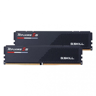 G.Skill 48 GB (2x24GB) DDR5 6000 MHz Ripjaws S5 Matte Black (F5-6000J4048F24GX2-RS5K)