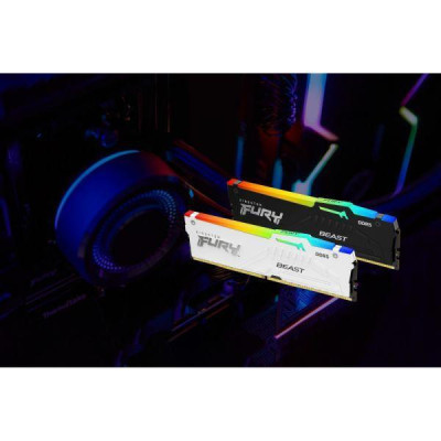 Kingston FURY 32 GB (2x16GB) DDR5 6000 MHz Beast RGB EXPO White (KF560C36BWE2AK2-32)