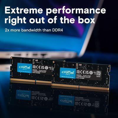 Crucial 16 GB SO-DIMM DDR5 5600 MHz (CT16G56C46S5T)