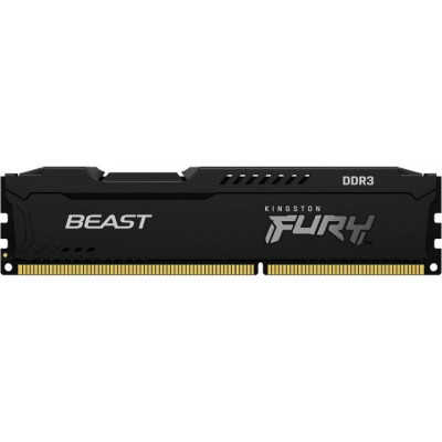Kingston FURY 8 GB DDR3 1600 MHz Beast Black (KF316C10BB/8)