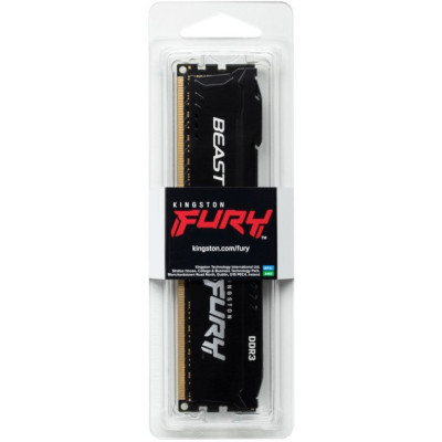 Kingston FURY 8 GB DDR3 1600 MHz Beast Black (KF316C10BB/8)