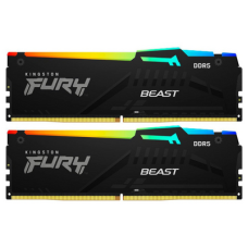 Kingston FURY Beast 64GB DDR5 Black RGB 6000MHz (KF560C36BBEAK2-64)