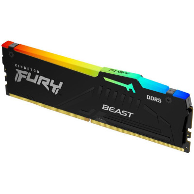 Kingston FURY 32 GB DDR5 5600 MHz Beast Black RGB EXPO (KF556C40BB2A-32)