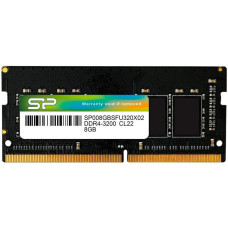 Silicon Power 8 GB SO-DIMM DDR4 3200 MHz (SP008GBSFU320X02)