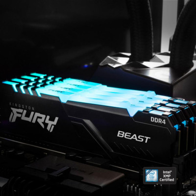 Kingston FURY 8 GB DDR4 3000 MHz Beast RGB (KF430C15BBA/8)