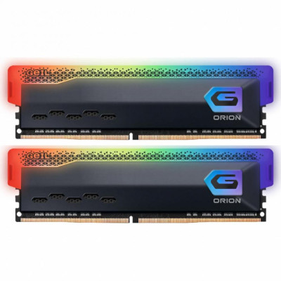 Geil 16 GB (2x8GB) DDR4 3600 MHz Orion RGB Titanium Gray (GOSG416GB3600C18BDC)