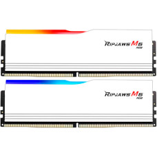 G.Skill 64 GB (2x32GB) DDR5 6400 MHz Ripjaws M5 RGB White (F5-6400J3239G32GX2-RM5RW)