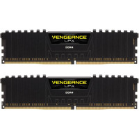 Corsair 16 GB (2x8GB) DDR4 3600 MHz Vengeance LPX Black (CMK16GX4M2Z3600C18)