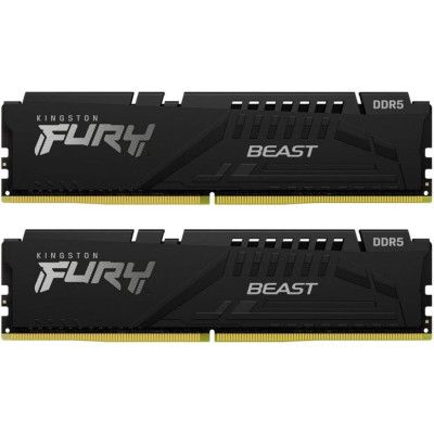 Kingston FURY 64 GB (2x32GB) DDR5 5600 MHz Beast Black EXPO (KF556C40BB2K2-64)
