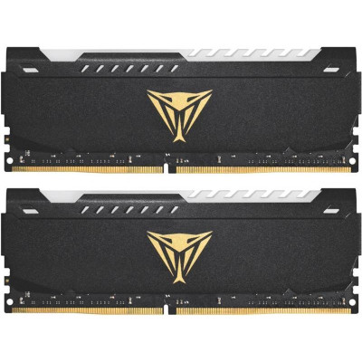 PATRIOT 16 GB (2x8GB) DDR4 3200 MHz Viper Steel RGB (PVSR416G320C8K)