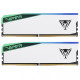 PATRIOT 64 GB (2x32GB) DDR5 Viper Elite 5 RGB White (PVER564G62C42KW)