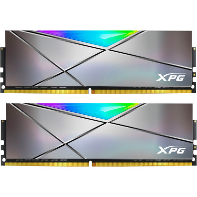 ADATA 16 GB (2x8GB) DDR4 4133 MHz XPG Spectrix D50 Extreme RGB Grey (AX4U41338G19J-DGM50X)